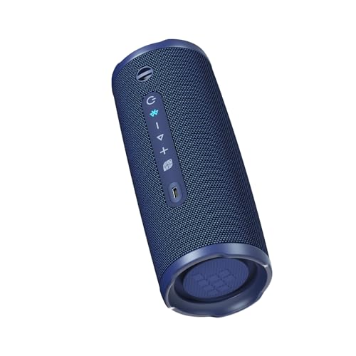 Tronsmart Mirtune C3 Plus Altavoz 50W Bluetooth 6.0 Portátil Exterior IPX7 | Tecnología Auracast, sincronización multialtavoces, graves profundos, EQ App, 12h reproducción, USB‑C, camping y playa