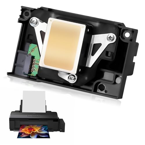 L1800 DTF Printhead Replacement for Epson L1800 DTF Printer, High-Precision 6-Color Print Head Compatible with L1800/L1800D/R1390/R1400/R1430/R1500W/R260/R270/R330, Easy Install & Clog-Resistant