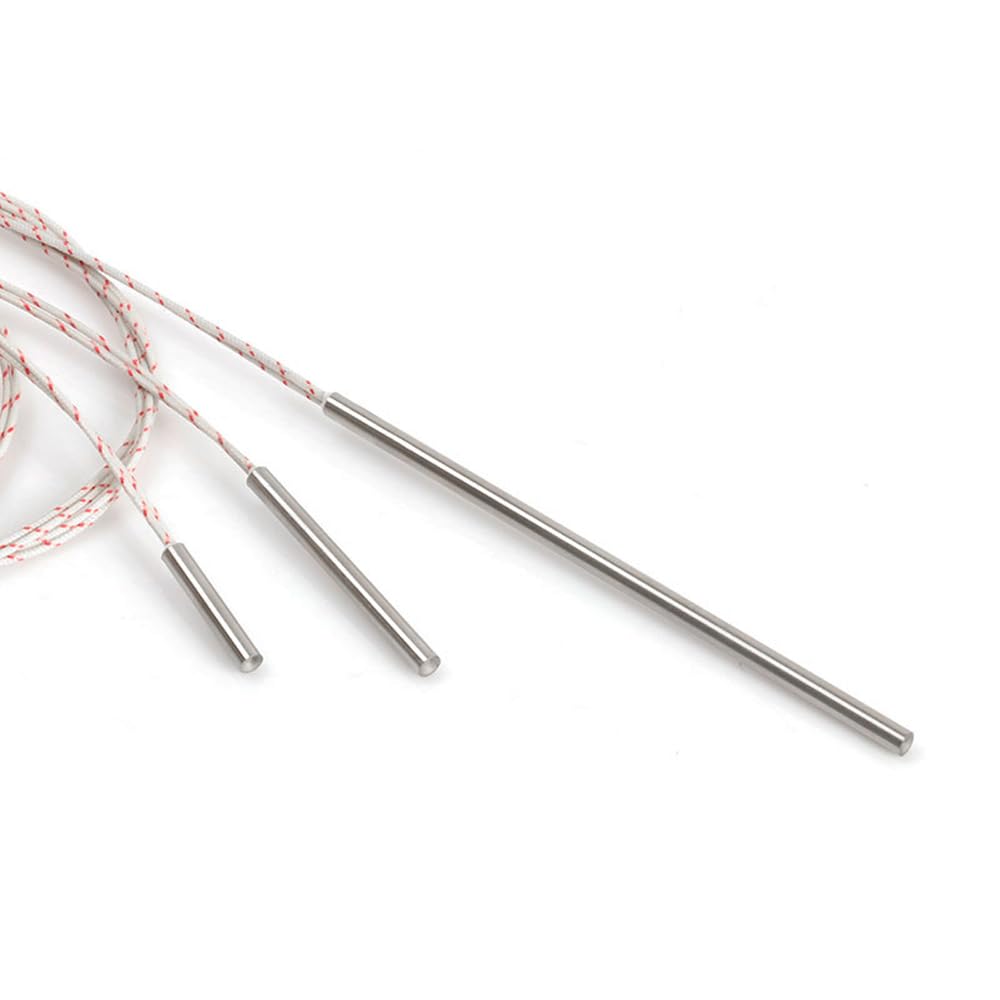 1 microcalentador de cartucho eléctrico: tubo de calentamiento de molde de alta temperatura, diámetro de 3 mm, 4 mm y 5 mm, varilla de calentamiento eficiente.(3mm*40mm)