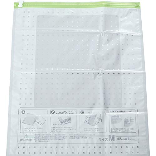 TRUSCO(トラスコ) 手押し圧縮袋 Sサイズ 幅30cmX深さ42cm 2枚入 TASB-3042