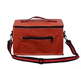 NAQ Groß Picknicktasche Kühltasche Picknick Korb Tasche Wiederverwendbar Isoliertasche Kühlbox Lunch Tasche Kühltasche Eistasche Lunch Tasche isolierte Kühltaschen mit Tragegurt (28x 14 x 17 cm)