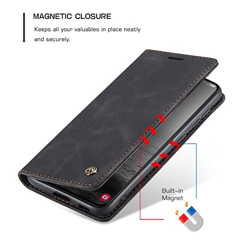 Capa para Galaxy S23 Plus, capa carteira elegante para Galaxy S23 Plus, capa flip com suporte com fe