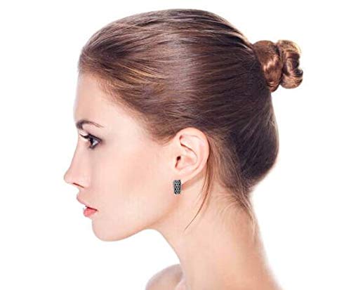 Boucles d'oreilles clip demi-créoles tressées : le cadeau idéal sans perçage - 7