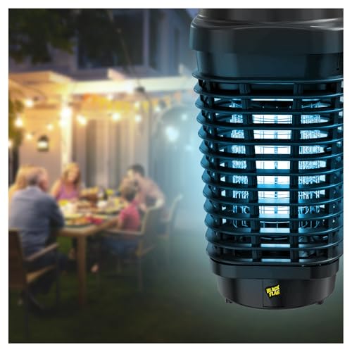 Black Flag BZ-15 Bug Mosquito Zapper Outdoor Zapper 4500 Volts UV White Light