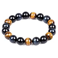 10MM Blue Yellow Tigers Eye Obsidian