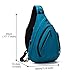 TurnWay Water-Proof Sling bag/Crossbody Backpack/Shoulder Bag with USB Charging Port for Travel, Hiking, Cycling, Camping (BLUE)