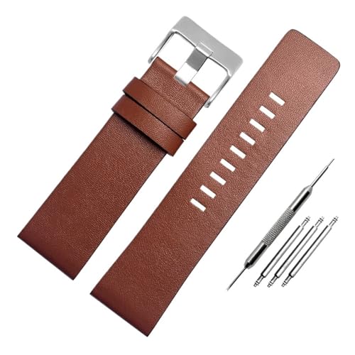 Bracelet cuir montre Diesel DZ7313 : ajustement parfait et souplesse homme 30mm