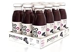 Pomona Organic Juices Pure Prune Juice, 8.4 Ounce Bottle (Pack of 12), Cold...