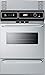 Summit TEM721BKW Kitchen Cooking Range, Stainless Steel