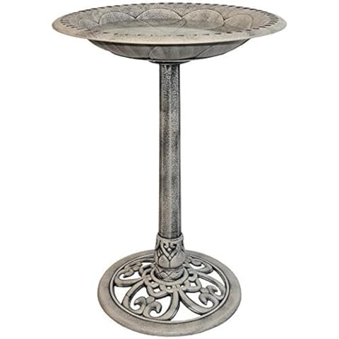 Stone Effect Free Standing Bird Bath Cover