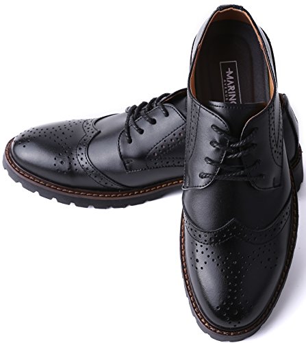 Image of Marino Oxford Dress Shoes for Men - Formal Leather Mens Shoes