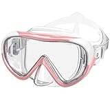RIOROO Taucherbrille Kinder,Schwimmbrille Kinder für Jungen Mädchen Jugendliche,Tauchmaske Schnorchelmaske mit Nasenabdeckung 180°Panorama HD Anti Nebel Anti-Leck für Kinder 4-15 Jahre