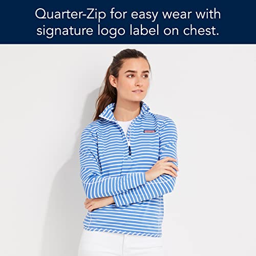 Vineyard Vines Womens Sankaty Shep Shirt, Navy Stripe, Small Us #TOP4
