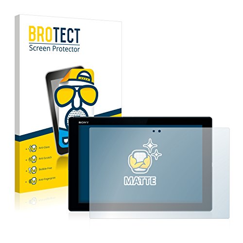 BROTECT Protector Pantalla Anti Reflejos para Sony Xperia Z4 Tablet (2 Unidades) Película Mate Anti Huellas