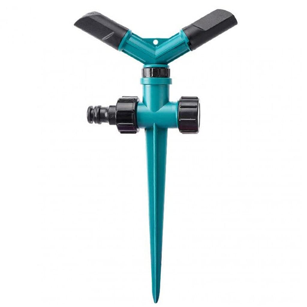 Buse d'eau de jardin rotative en métal pour un arrosage homogène de la pelouse