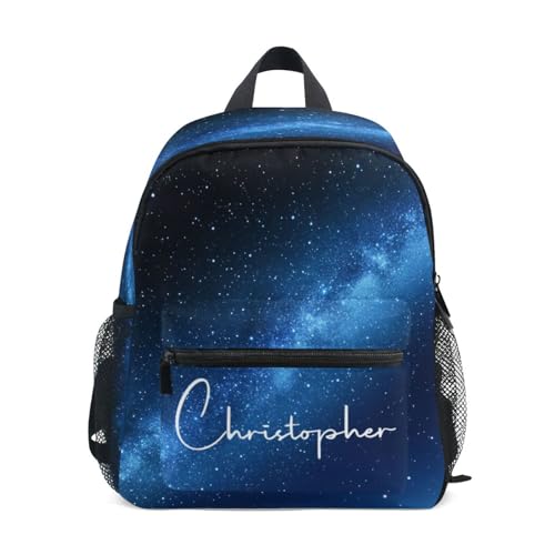 Customized Name Toddler Backpack Preschool Personalized Bookbag for Kids Daycare Bag Gift for Boy Girl(Name-2 12.6 * 10.6 * 4.13 inches)