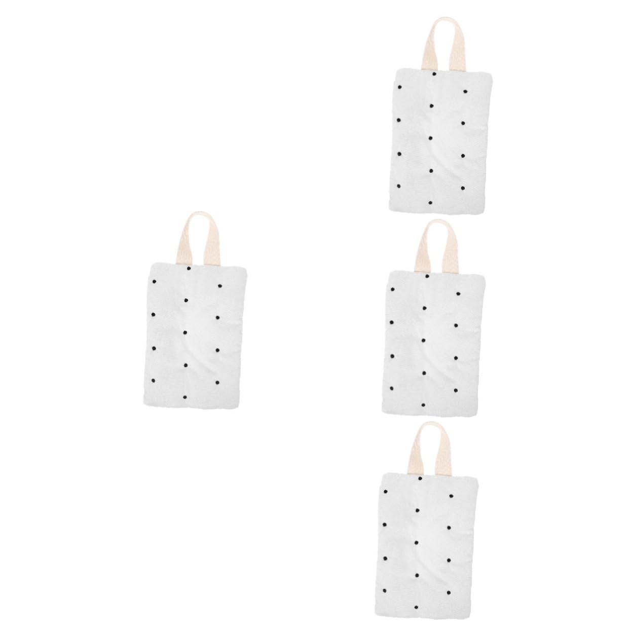 VICASKY 4pcs Hanging Bag for Tissue Holder Wet Tissue Dispenser Paper Towel Holder