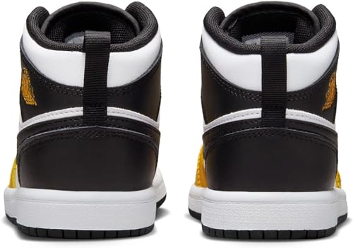 Jordan Little Kid's 1 Mid Yellow Ochre/Black-White (DQ8424 701) - 13.52