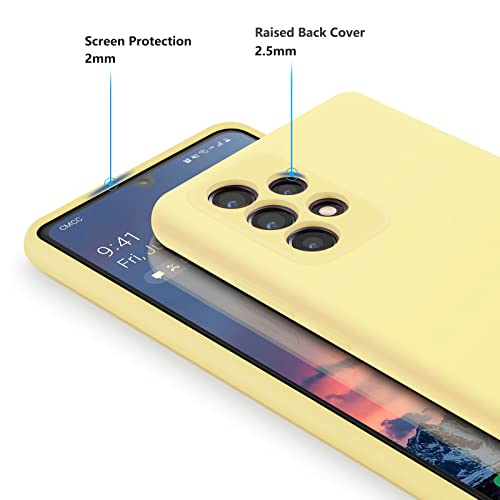 Coque Samsung A52 5G en silicone premium et microfibre douce