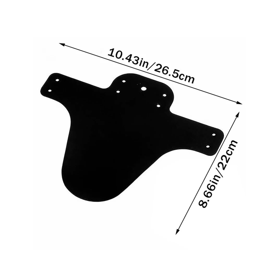 Parafango 1/2 Set parafanghi MTB Ali per Pneumatici per Mountain Bike Accessori Bici parafango Anteriore Posteriore Nero parafango Bici
