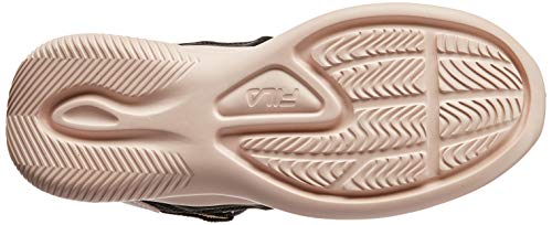 Tênis Quark, Fila, Feminino, Grafite/Preto/Rosa Claro, 38