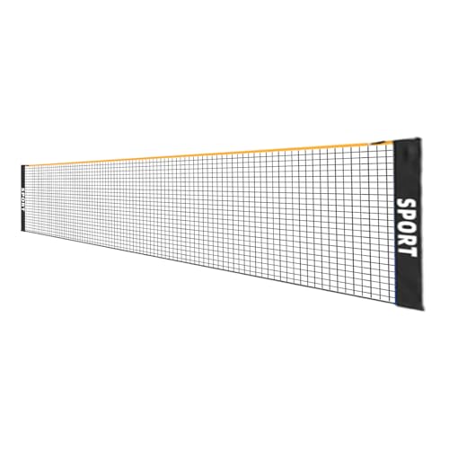 Red Portátil de Bádminton   Plegable, Altura Ajustable y Resistente a la Intemperie,Red de Tenis Portátil para Exteriores   para Deportes Familiares, Playa, Pista, Parque, Parque Infantil, Ex