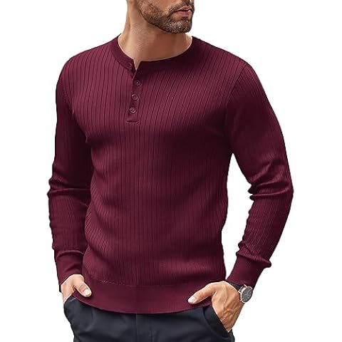 Pull Henley COOFANDY Cover