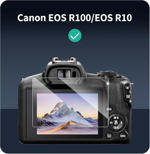 Image of M.G.R.J Tempered Glass Screen Protector for Canon EOS R100 / EOS R10 Camera