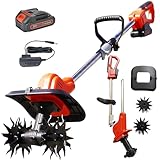 耕運機 耕うん機 家庭用 充電式 21V ワイルド 耕耘機 1台 バッテリー付 充電器 マキタバッテリー 併用可能 コードレス 家庭菜園 静音 軽量 女性でも簡単操作 農業 畑 菜園 耕す 伸縮 小型 電動 整地 収納 国華園