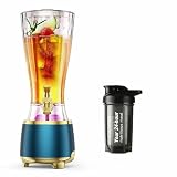TarnorLer 2.5l Beverage Dispenser With Bluetooth Speaker Lighting Base, Portable Water Dispenser For Cocktails And Lemonade, Suitable For Banquets, Homes, Bars, Camping, And Garden Parties (blue)