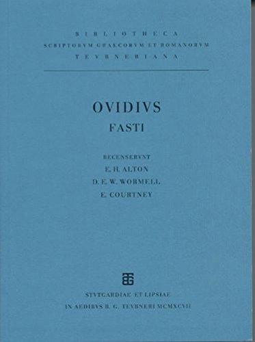 Ovidi Nasonis Fastorum libri sex (German Edition)