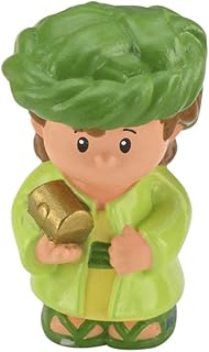 Replacement Part for Little People Nativity Set - W6147 ~ Wiseman Figure Wearing a Green Robe ~ Works with Many Sets
