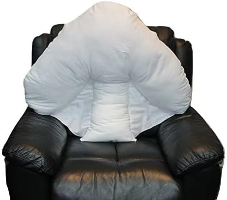 Penthouse Sleep Orthopaedic Batwing Pillow and Cover. Luxury Support Cushion- Includes Free White Cover