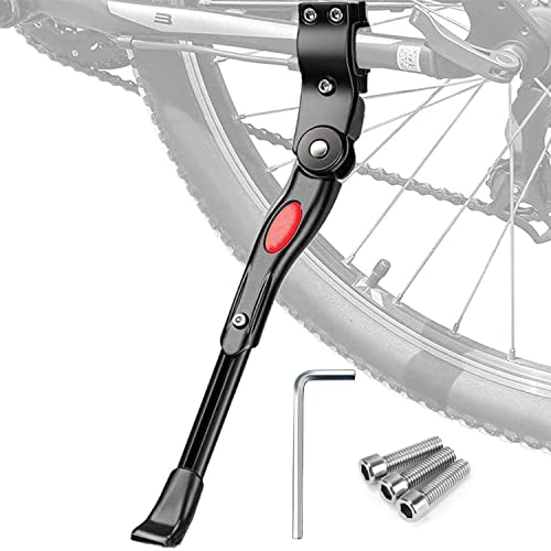 FAIHTS Pata de Cabra para Bicicleta,Aluminio Aleación Soporte Ajustable Bici con pie de Goma...