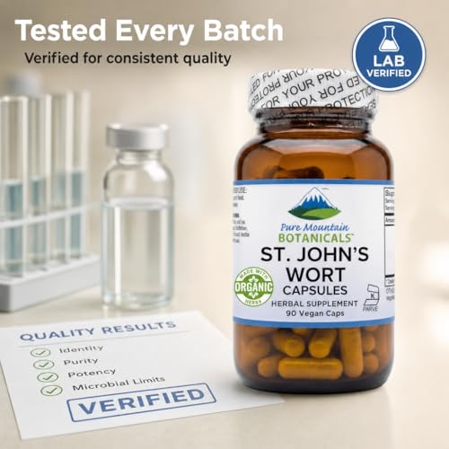 Pure Mountain Botanicals Organic St. John's Wort