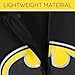WARNER BROS DC Comics Justice League Batman Infant Baby Boys Zip Up Cosplay Costume Coverall and Cape Batman Coverall (12 Months And Up)