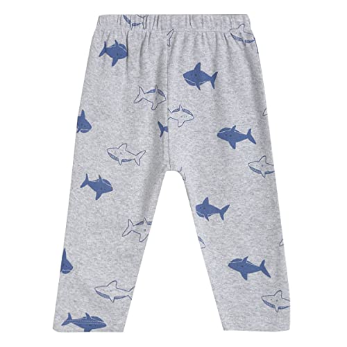 Image of miniklub Boys Blue Solid Pure Cotton Track Pants
