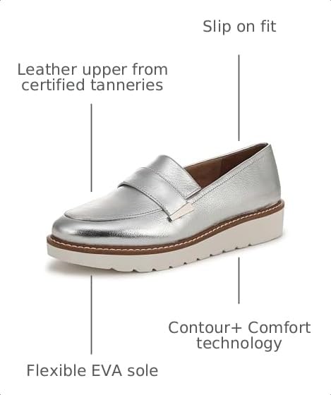 Image of Naturalizer Womens Adaline Slip On Lightweight Platform Loafer