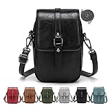 🎁Multifunktions Handy Umhängetasche: mit verstellbaren und abnehmbaren Schultergurt kann als Umhängetasche, Crossbody oder Clutch Phone Wallet verwendet werden;