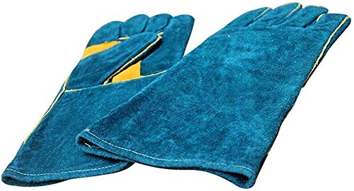 Glove Heat Fire Resistant Welders Glove Gloves Mens Work Gloves For Woodburner Multi-fuel Wood Burning Stoves Protection From Temperature And Ash Barbecue Open Coal Fire Wood Burners Accessories Glove