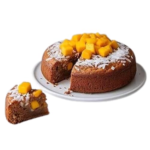 Andy Anand Sugar Free Dunked Mango Coconut Cake, Enjoy the