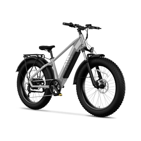 TS TST GRP LLC Electric Bike for Adults,Fat Tire Electric Bike,Mountain Ebike,Commuter Ebike,Peak 1500W,48V 15Ah Removable Battery, 60Miles Range 32 Mph,7-Speed Gear Beach Electric Bike Cover