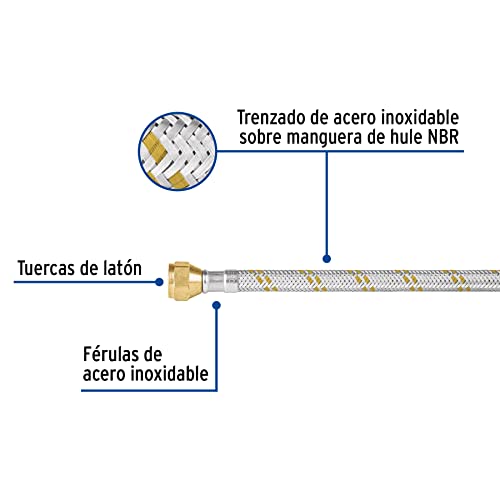 La mejor comparación de Flexibles de Gas Truper disponible en línea. 20 Imagen adicional