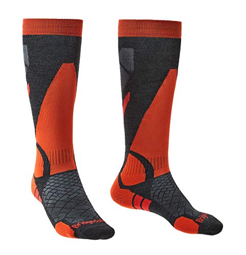 Calcetines de esquí ligeros Bridgedale de lana merino para hombre