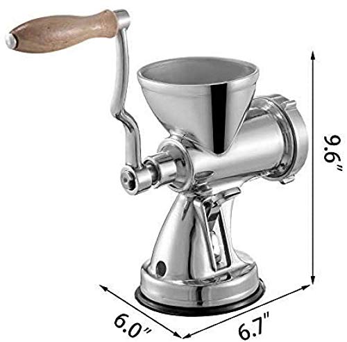 Handpers met zuignapvoet en tafelklem, lange schroefas, sapcentrifuge, roestvrij staal voor het maken van sap, gember, appels, druiven - Image 3