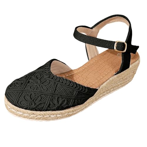 Sandales espadrilles confortables à bout fermé pour marcher sur le sable sans douleur