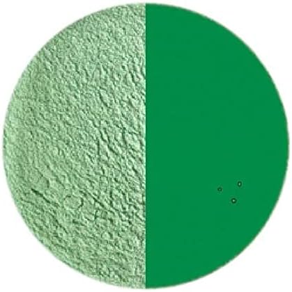 5 Oz Kelly Green Transparent Powder Frit - 90 Coe