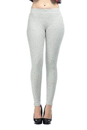Image of Frenchtrendz Women's Slim Fit Mid Rise Stretchable Cotton Modal Spandex Jegging Pull On
