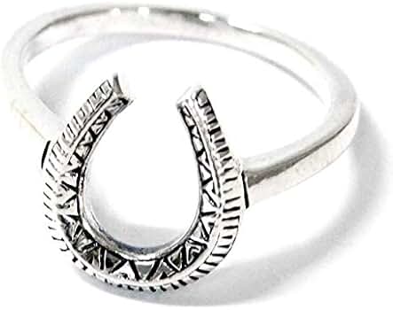 70s インディアンジュエリー　メキシコ製　ホースシューリング　シルバー925 70s インディアンジュエリー メキシコ製 ホースシューリング シルバー925