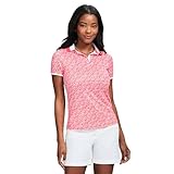 Izod Ally - Polo de Manga Corta para Mujer, XS
